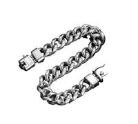 QSYJCCXD Nuevo 2025 Unisex Corron Link Chain Men Bracelet Buddha Buckle Muñe de la pulsera Antigua Pulseras de color plateado Punk Jewelry Decoration Luxury With You Accesorios de moda