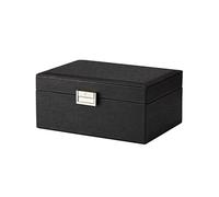 QSYJCCXD Organizador de Caja de joyeros Caja de Almacenamiento de Caja de joyero Cajero cosmético Pulsero de Arete Matretería Caja de Almacenamiento de Joyas pequeñas