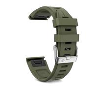 QSYJCCXD para Bandas de Relojes Silicone Sport Silicone Silicone para Fenix 7s Plus para Fenix 5S/Fenix 7s/Fenix 6S/Fenix 6S Pro/D2 Delta Smart Watch Band Silver Bandle