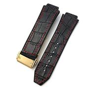 QSYJCCXD Para Classic Fusion Universe Big Bang Series Watch Strap, Cowhide Rubber Watchband 25-19 mm Bracelets Sport Men and Wom Watchands