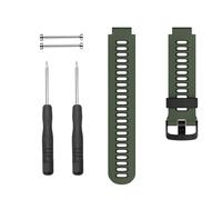 QSYJCCXD Para Forerunner 620 Bandas de relojes Black Buckle Sport Silicone Reloj reemplazo de correa para Forerunner 230/220/235/620/630/735XT y se acerque a S20/S5/S6 Smart Watch Band