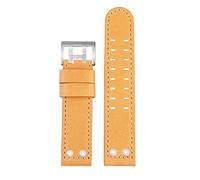 QSYJCCXD Para Hamilton Khaki Aviation Watch H77616533 H77616533 Watch Strap Genuine Leather Jazz Field Men Watchband 20 22 Bandas de relojes de estilo militar