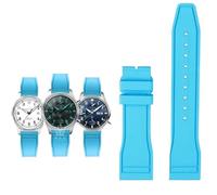 QSYJCCXD Para IWC Fluoro Rubber Store Releing Pilot Pilot AMG PETRONAS F1 Equipo impermeable Sports Sports Watchbel 20 mm 22 mm 22 mm