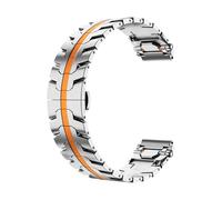 QSYJCCXD Para la correa GT5 Watch Watch 4Pro Store de acero inoxidable Explore Iron-Man Metal 20 mm 22 mm Strap universal de reloj