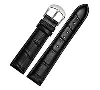 QSYJCCXD Para la marca de reloj de la marca Banny Watret Bandas Genuine Leather Strap Watch Band 10 12 14 16 18 20 22 mm Bandas de reloj Multicolor