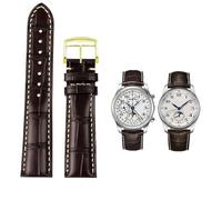 QSYJCCXD Para Masters Collection L3 L4 L2.628/L2.673 Reloj Strap Cowhide Leather Butterpy Bebanda de viernes 19 20 21 mm Bandilla de pulsera