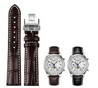 QSYJCCXD Para Masters Collection L3 L4 L2.628/L2.673 Reloj Strap Cowhide Leather Butterpy Bebanda de viernes 19 20 21 mm Bandilla de pulsera