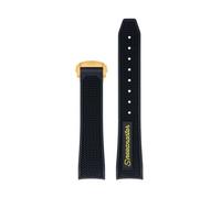 QSYJCCXD Para Omega Speedmaster Store Strap de despliegue de acero inoxidable Hebilla de 20 mm 22 mm 22 mm de banda de vigilancia de silicona de goma