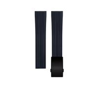 QSYJCCXD Para Omega Strap 300 007 Pulseras de banda de vigilancia de buceo 20 mm FKM Fluoro Rubber New Watch Band de 20 mm, 21 mm, 22 mm, 18 mm, 19 mm.