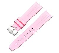 QSYJCCXD para Omega Swatch Joint Planet Planet Series Moon Mercury Currente de Goma Curvada para Worswatch Watch Curvado sin Correa de Goma Mujeres Mujeres de vigilancia de 20 mm de 20 mm