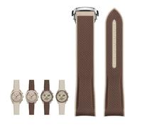 QSYJCCXD Para Omega X Swatch Joint Moonswatch Celestial Sports Watch Store Strap Curved End Watches Band New Rubber Silicone Bands