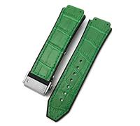 QSYJCCXD Para Watch Strap, Cow Watch Watch Banda de cuero de cuello de vaca 25-19 mm Pulseras de piel de ternera Sport Men and Wom Watchands