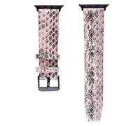 QSYJCCXD Piel de serpiente real hecha a mano para una banda 45 mm 41 mm 38 mm 420 mm 42 mm 44 mm Pulsera para 7/6/5/4/3/2/1 Bandas de vigilancia de la serie