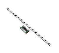 QSYJCCXD Rail Lineal, Gide Deslizante Lineal 2pcs MGN15 Guía Lineal+4pcs MGN15C Miniatura de riel Lineal Diapositiva 100 mm-800 mm