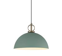 QSYJCCXD Red Moderno Colgante de Color lámparas industriales Metal semicirculares Colgantes luz de Comedor Ajustable Sala de Estar Dormitorio Isla de la Isla de Cocina anhelo para (5 40 * 26 cm)