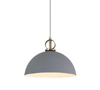 QSYJCCXD Red Moderno Colgante de Color lámparas industriales Metal semicirculares Colgantes luz de Comedor Ajustable Sala de Estar Dormitorio Isla de la Isla de Cocina anhelo para (5 40 * 26 cm)