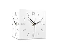 QSYJCCXD Reloj de la Pared de la Esquina del Lado de la Sala de Estar sin perforación Reloj del Reloj de la Pared de la Pared de la Pared de la Pared Colgante (tamaño: 26 * 26 * 26 cm)