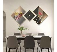 QSYJCCXD Reloj de pared Modificación Creativa Mur Mur Reloj Molle Garrapata de pared DECORME Pared Pared CORLOGNES Muros, Pintura Decorativa Arte de pared Mano Pared Mordida Monte