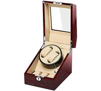 QSYJCCXD Reloj Winder Automatic Watch Winder 2+3 Watch Winder Box con Fuente de alimentación del Motor silenciosa 4 Modo de rotación Piano Pintura Exterior Winder Winder
