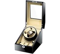 QSYJCCXD Reloj Winder Automatic Watch Winder 2+3 Watch Winder Box con Fuente de alimentación del Motor silenciosa 4 Modo de rotación Piano Pintura Exterior Winder Winder