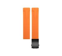 QSYJCCXD Sports Sports Soft Silicone Bands para la correa de Tissot T048.417 Banda de reloj T-Race T-Sports Watch Bands Pulsera impermeable Caucho suave 21 mm