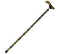 QSYJCCXD Tipo de caña de Madera Tipo de Mango Largo Palabra para Caminar Muletas de Madera Maciza Regalos de Personas Mayores S, Bastones de Madera Verde para Hombres y Mujeres