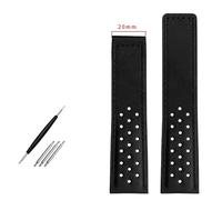 QSYJCCXD Watchband 22 mm Pulsera de cuero genuino Corcha Muque de pulsera MUBLADA BANDA BANDA BURDLE BANDS NUBUCK BANDS ACCESORIOS DE PRIMERACIÓN