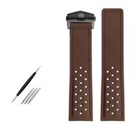 QSYJCCXD Watchband 22 mm Pulsera de cuero genuino Corcha Muque de pulsera MUBLADA BANDA BANDA BURDLE BANDS NUBUCK BANDS ACCESORIOS DE PRIMERACIÓN