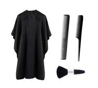 QSZHSL Capas de Peluquería, Profesional Capa Peluqueria, Capa Cortar Pelo, Capa de Peluquería con Cepillo y Peineta, Peluquería Mandil Barbero, Capas de Barbero para Uso en Estudio y Hogar