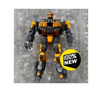 (QT-01 SIN CAJA) Transformación de 4ta fiesta QT-01 Rise of the Beasts JEEP Protogiant Robot SS99 Battletrap