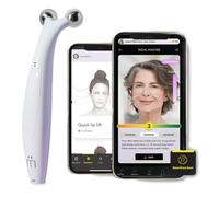 QT Plus - Dispositivo facial de microcorriente premium, dispositivo de elevación facial personalizado para piel joven y radiante en casa, cuidado inteligente de la piel sin aplicación, experimenta el