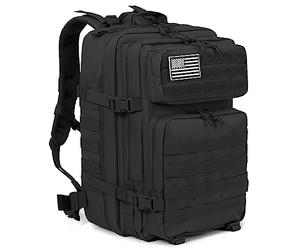 QT&QY Mochilas Militares Tácticas 45L Molle Mochila de asalto del ejército Bolsa Bug Out de 3 días mochila de senderismo para acampar