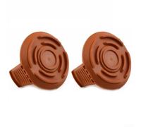 QT452 Cubierta de carrete de recortadora para Bosch GGT450A1 GGT600A1 GGT350A - ABS repuesto tapa de cuerda cabeza protector de cabeza de recortadora paquete de 2