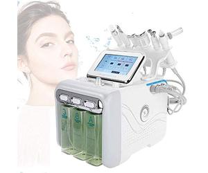 QTCD Máquina Profesional de oxígeno Facial de hidrógeno, 6 en 1 Máquina de dermoabrasión HydraFacial Máquina rociadora de Piel Facial para SPA