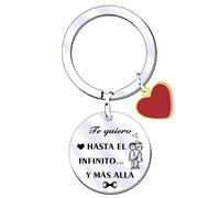 QTQTLP San Valentín Llaveros Pareja Regalos Pareja Regalo Aniversario Pareja Regalos Para Parejas Originales Regalo Novio Regalos Para tu Novia Regalos Para Novio Regalo de San Valentín (2)