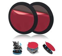 QttvbTna Juego de 2 placas de montaje autoadhesivas para salpicadero con base de ventosa, disco de montaje adhesivo para dispositivos de navegación Garmin Tomtom, soporte para cámara de parabrisas