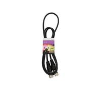 QTX Cable de iluminación DMX profesional XLR a enchufe de 1,5 m