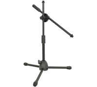 Qtx Chord 180.068uk Corto pequeño Mini micrófono con Brazo Soporte de micrófono Bombo (para baterías, Tambores, o - Amplificador de Guitarra
