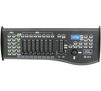 QTX DM-X12 DM X12 Controlador de iluminación DMX de 192 canales con joystick y lámpara