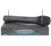 QTX SOUND Sistema de Micrófono Inalámbrico de Mano VHF, 173.8MHz
