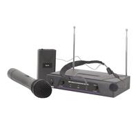 Qtx VHN2-QTX - Vhn2 microfono inalambrico doble de mano y diadema