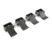 QTY 4 correa de acero estilo corto Bisagra de hojas con grasa Zerk montaje Weld-on pesado deber Greaseable remolque camión cuerpo puerta bisagra de puerta