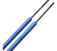 Qty2 Puntales Maletero Con Resorte, Soporte Elevación Trasero, Amortiguadores Para Ford Para Fiesta Mk7 Y 7,5 Hatchback 2008-2016 varilla hidráulica(Blue Carbon Fiber)