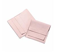 QTYQWC Bolsas de Regalo 8x8cm 9.5x9.5cm Collares de colegas de Pulseras Bolsas de Embalaje de Joyas Bolsas de Almacenamiento de Bolsas (Color: Tamaño de Gris: 9.5 * 9.5cm) (Beige 8 * 8cm)