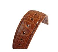 QTYQWC Correa de Reloj de Piel de cocodrilo de Doble Cara de 18 mm, 19 mm, 20 mm, 21 mm, 22 mm, 23 mm y 24 mm, Correas de Reloj de Piel de cocodrilo auténtica de Lujo