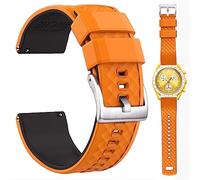 QTYQWC Correa Moonswatch de silicona de liberación rápida para hombre Omega x Swatch compatible con Speedmaster/Seamaster/Railmaster/Mission to the Moon/Mercury/Sol/Mars/Earth/Jupiter/Neptune,