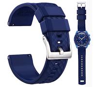 QTYQWC Correa Moonswatch de silicona de liberación rápida para hombre Omega x Swatch compatible con Speedmaster/Seamaster/Railmaster/Mission to the Moon/Mercury/Sol/Mars/Earth/Jupiter/Neptune,