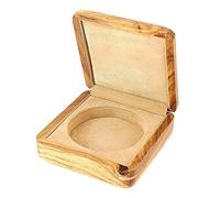 QTYQWC Joyero Caja de joyería Escaparate de Madera Terciopelo Caja de Almacenamiento Simple clásica portátil para Anillo Pulsera Joyero para Mujer