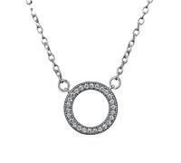 QTYQWC Nuevo 2025 5 Hot for Style 925 Sterling Silver Lucky Romantic Collars para Mujeres Joyas de decoración Sterling-Silver Commemorativa con ustedes Accesorios de Moda Mejor por Regalo