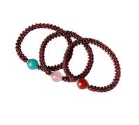 QTYQWC Nuevo 2025 Natural Garnet Stone & Pink Crystal & Agate & Amazonite Female Beads Joyería para Mujeres Best For Gifts Promocion